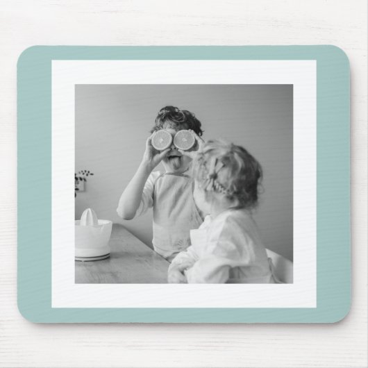 Moderne familiefoto Gemakkelijk met een eenvoudige Muismat (Voorkant)