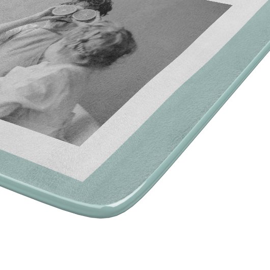 Moderne familiefoto Gemakkelijk met een eenvoudige Snijplank (Hoek)