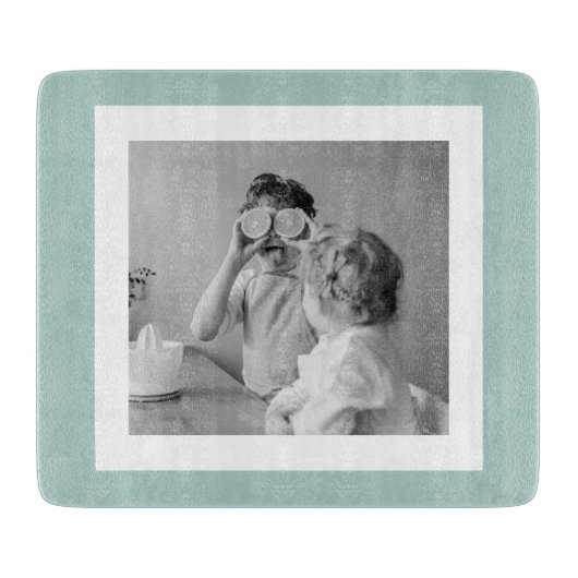 Moderne familiefoto Gemakkelijk met een eenvoudige Snijplank (Voorkant)