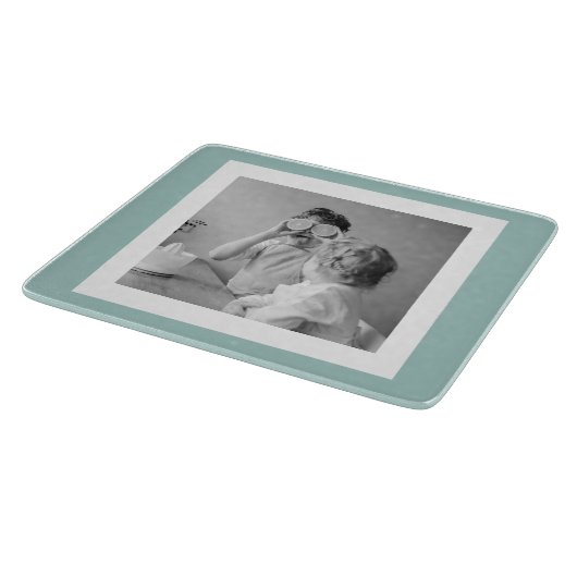 Moderne familiefoto Gemakkelijk met een eenvoudige Snijplank (Hoek)