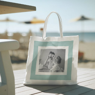 Moderne familiefoto Gemakkelijk met een eenvoudige Tote Bag