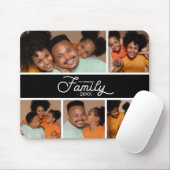 Moderne familiefotocollage muismat (Met muis)