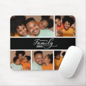 Moderne familiekollage muismat (Met muis)