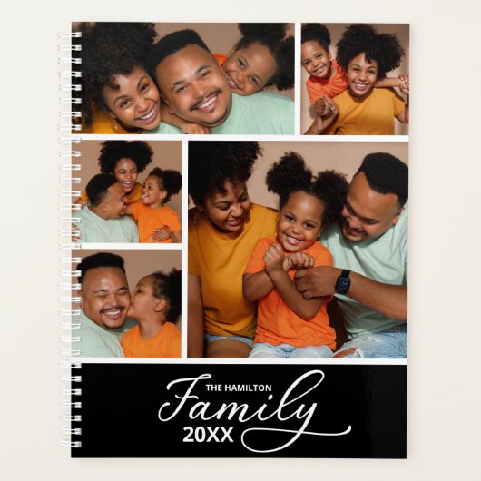 Moderne familiekollage planner (Voorkant)