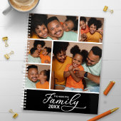 Moderne familiekollage planner