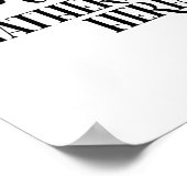 Moderne familieleden citeren hier typografie poster (Hoek)