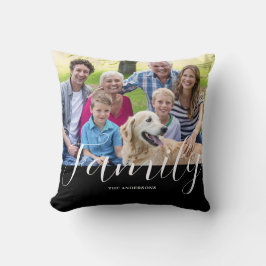 Moderne familienaam kussen