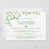 Moderne familiereünie stamboom foto kaart (Achterkant)