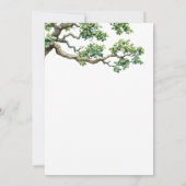 Moderne familiereünie stamboomtak kaart (Achterkant)