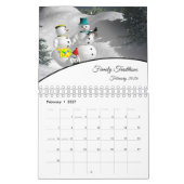Moderne Familietradities Foto 2026 Kalender (Feb 2027)