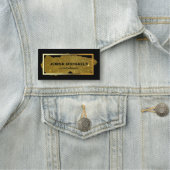 Moderne Fancy reservebatterij Lijst met glitter-re Naamplaatje (In situ)