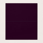 Moderne Fancy script voor professionele kromming Visitekaartje (Binnenkant ongevouwen)