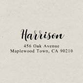 Moderne Fancy scriptkalligrafie eenvoudig Zelfinktende Stempel