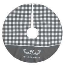 Moderne Farmhouse Buffalo Pset Monogram Naam