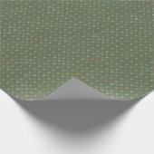 Moderne Faux Folie | Kerstboomvakantie Cadeaupapier (Hoek)