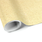 Moderne Faux Gold Glitter Gouden Elegant Glanzend Cadeaupapier (Rol Hoek)