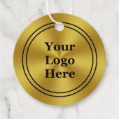 Moderne Faux Gold Prijs Labels (Voorkant)