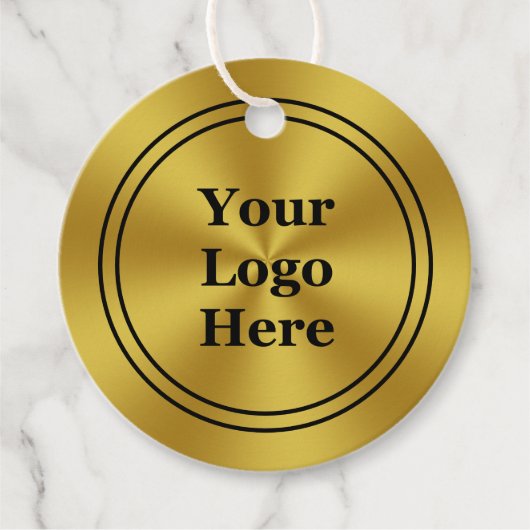 Moderne Faux Gold Prijs Labels (Voorkant)