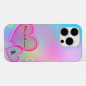 moderne faux iriserende Case-Mate iPhone case (Achterkant (horizontaal))