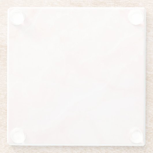 Moderne Faux Marble Roze Moderne Beverage Coaster Glazen Onderzetter (Achterkant)