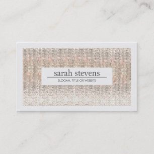 Moderne Faux-reeksen — Beauty en Mode-stylist Visitekaartje