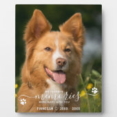 Moderne favoriete herinneringen gepersonaliseerd g fotoplaat (Voorkant)