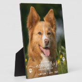 Moderne Favoriete Herinneringen Persoonlijk Dieren Fotoplaat (Zijkant)