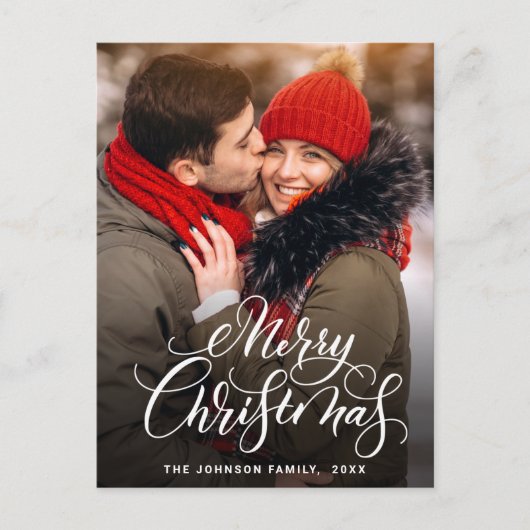 Moderne feestdag feestdag feestdag briefkaart (Voorkant)