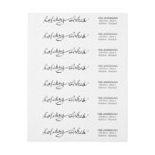 Moderne feestdag maakt gebruik van zwart kalligraf (Vel)