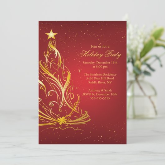 Moderne feestdag met feestdag en feestdag in de Ro Kaart (Staand voorkant)