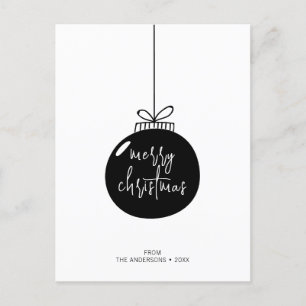 Moderne feestdag met feestdag voor feestelijke fee briefkaart