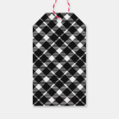 Moderne feestdag met feestdag voor feestelijke fee cadeaulabel (Achterkant)