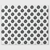 Moderne feestdag met feestdag voor feestelijke fee cadeaupapier (Vlak)