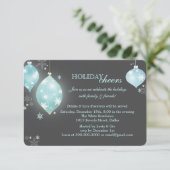 Moderne feestdag met feestelijke feestdag kaart (Staand voorkant)