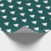 Moderne feestdag met minimalistische feestdag voor cadeaupapier (Hoek)