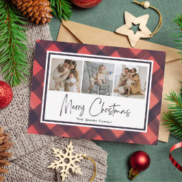 Moderne feestdag met zwarte kerstfeestdag feestdagenkaart