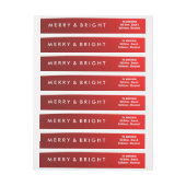 Moderne feestdag, veredeling en helder rood (Vel)