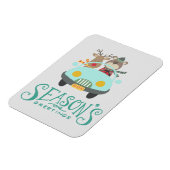 Moderne feestdag voor rendieren en Beren Magneet (Linkerzijde)