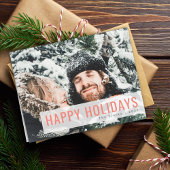 Moderne Feestdagen | Foto met kerstparen Selfie