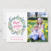 Moderne Feestdagen | PRETTIGE FEESTDAGEN Feestdagenkaart (Voorkant)