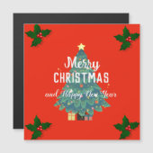 Moderne feestdagen voor vrolijke feestdagen (Voorkant / Achterkant)