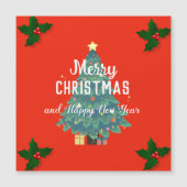 Moderne feestdagen voor vrolijke feestdagen (Voorkant)