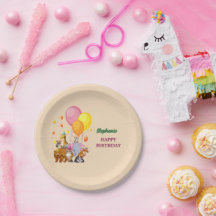 Moderne feestdieren Rainbow Color Verjaardag