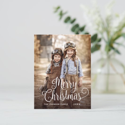 Moderne feestelijke feestelijke feestelijke feeste briefkaart (Staand voorkant)