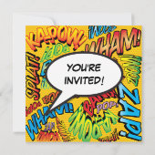 Moderne Feestelijke Foto Verjaardagsfeest Uitnodig Kaart (Achterkant)