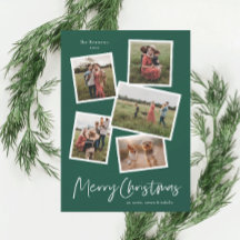 Moderne feestelijke fotocollage