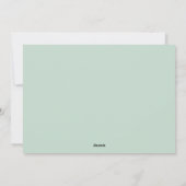 Moderne feestelijke fotokerst feestdagenkaart (Achterkant)