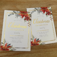 Moderne feestelijke geometrische kerstfeest goud