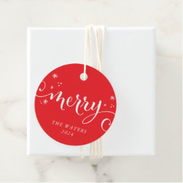 MODERNE feestelijke leuke kalligrafie sprankelt ro Bedankjes Labels
