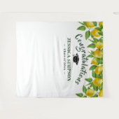 Moderne Felicitroen Foto Booth Achtergrond Wandkleed (Voorkant (horizontaal))